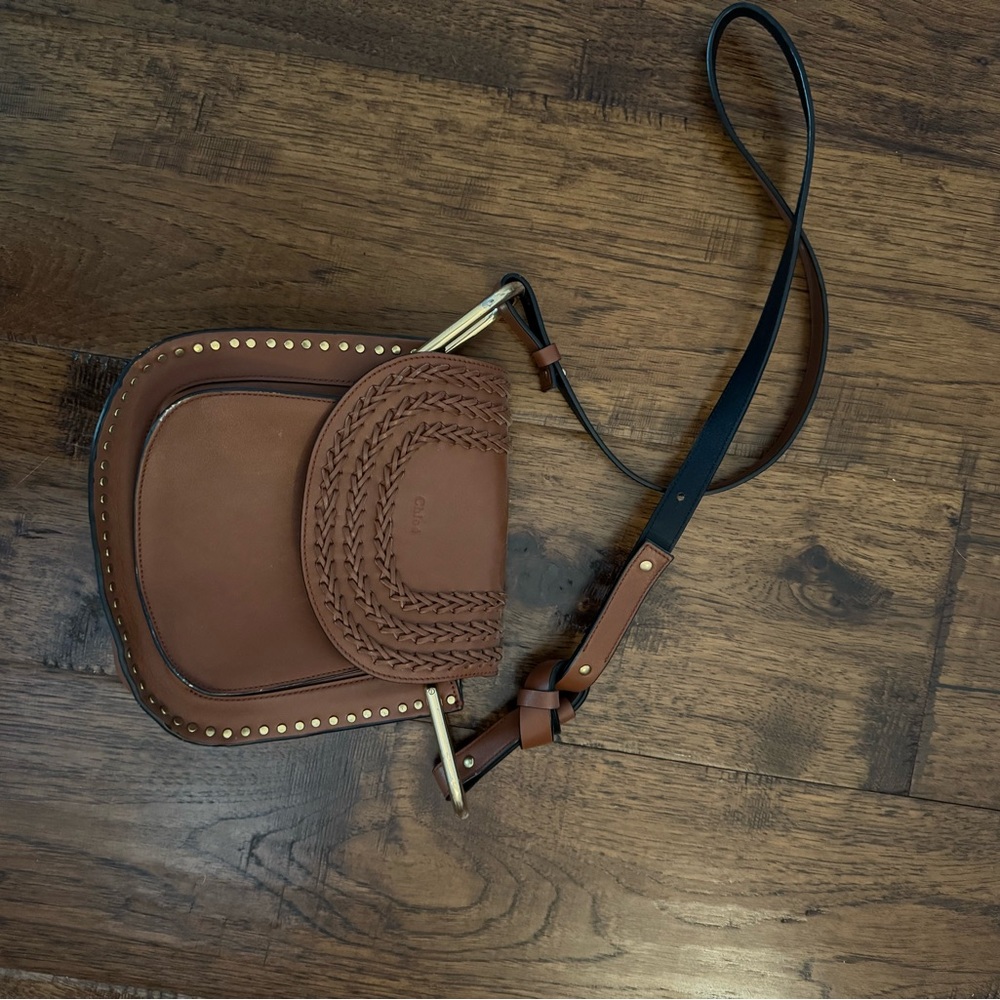 Leather satchel